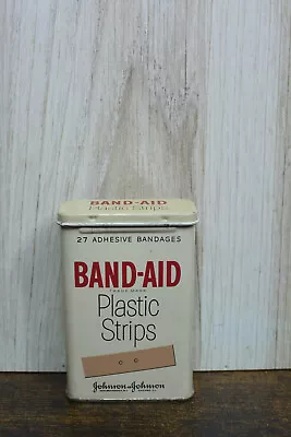 Vintage Band-Aid Sheer Bandages Metal Tin Box EMPTY NICE! • $5.95