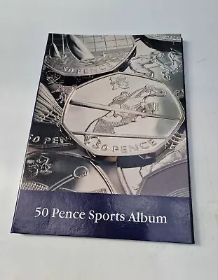 Olympic 50p Album Full Set Of Coins • £105