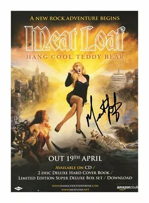 Meat Loaf Autograph Signed Photo Print • £6.89