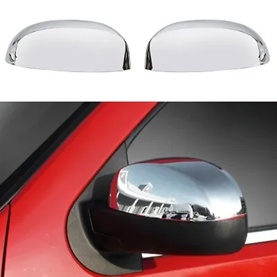 For 2007-2013 Chevy Silverado / GMC Sierra CHROME Top Half Mirror Covers Overlay • $28.99