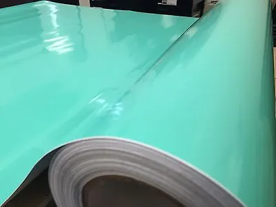 Gloss Teal Mint Green Turquoise 25FTx5FT Vinyl Auto Car Vehicle Wrap Decal Film • $175