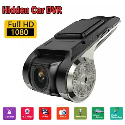 $42.40 • Buy 1080p Wireless WiFi Hidden Car DVR Camera Dash Cam HD G-Sensor Video Recorder
