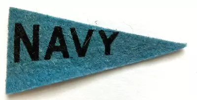 NAVY Academy - 1940s  Mini  FOOTBALL College FELT Pennant / RARE • $8.50