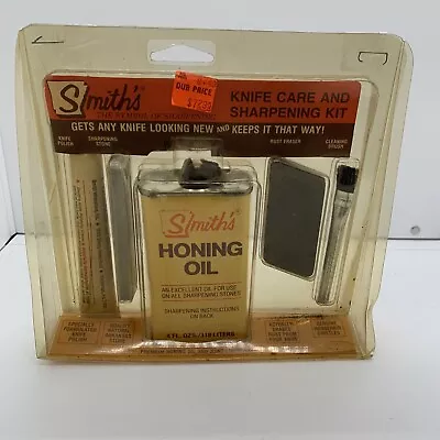 Vintage Smith’s Knife Care And Sharpening Kit Used • $14.99