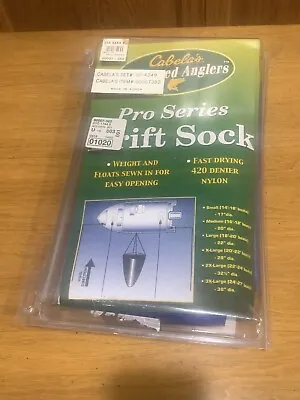 Cabelas Pro Series Fishing Drift Sock Small For 14’ -16’ Boat • $22