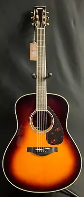 Yamaha LL16BS Handcrafted A.R.E. Acoustic-Electric Guitar Brown Sunburst W/ Case • $799.95