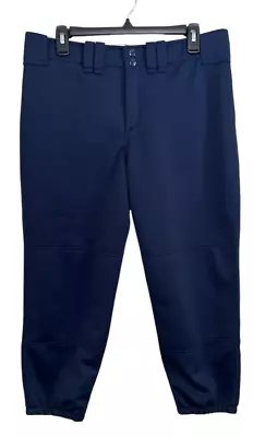 Mizuno Performance Softball Pants Womens Size L Blue Padded FastPitch Modified • $11.99