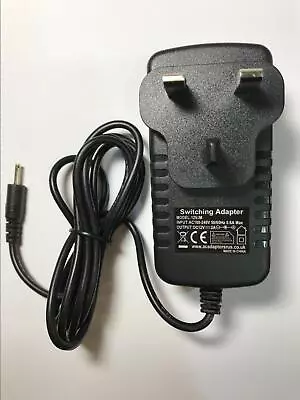 12V 2A UK Mains AC-DC Power Adaptor Charger For HANNSPREE SN70T31B Tablet PC • £11.35