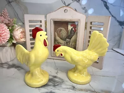 Vintage Pottery Collectible Ceramic Hen Rooster 🐓 Easter Decoration France MCM • $9.99