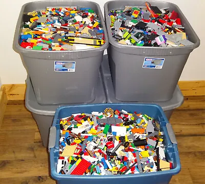 LEGO 1 Pound 🧱BUY 9 LBS GET 3 LBS FREE OR BUY 5 GET 1 🧱Bulk Pieces Lot Bricks • $12.99