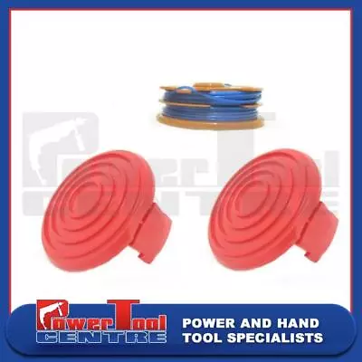 Qualcast Spool Cover Cap X2 & Line X1 GT25 GGT3503 GGT350A1 Strimmer Trimmer • £11.99