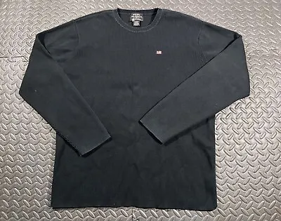 Ralph Lauren Sweater Adult Extra Large Black Polo Jeans Company Knit Sweatshirt • $22.39