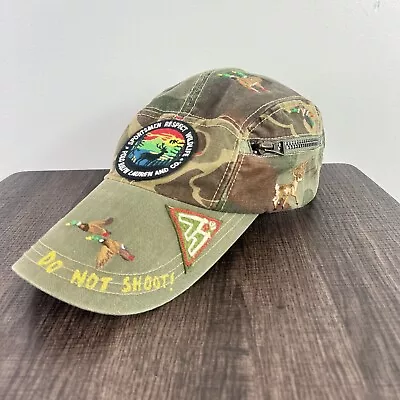 Polo Ralph Lauren Sportsmen Hat Camo 5 Panel Respect Wildlife Embroidered Patch • $499.99