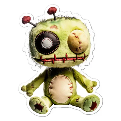 Voodoo Doll Monster Vinyl Decal Sticker Indoor Outdoor 3 Sizes #9414 • $23.95