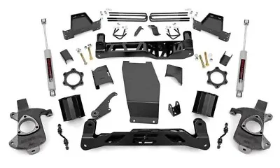 $1049.95 • Buy Rough Country 6  Lift Kit N3 Shocks For 14-18 Silverado Sierra 1500 4WD Cast Arm