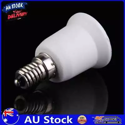 AU E14 To E27 LED Halogen Light Base Lamp Bulbs Socket Adapter Converter • $6.90