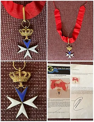 MICHAEL JACKSON Owned & Worn Stunning Medal Necklace 1 COA & 1 LOA See Video! • $1559