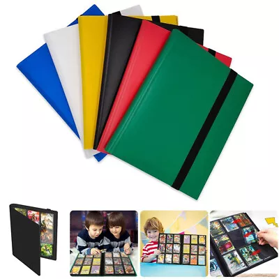 360 Trading Card Pocket Album Book Binder Case For Pokemon YuGiOh TCG Football • $27.81