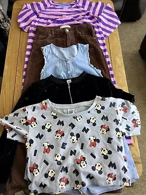 Girls Bundle Clothes 9-10 Years Zara M&S Next TU Mickey Mouse. • £4.99