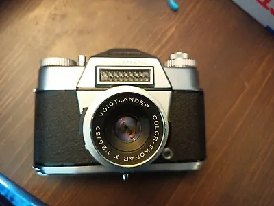 Vintage Voigtlander Bessamatic 35mm Film Camera With Case.  • $175