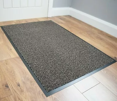 £12.49 • Buy Barrier Beige Mat Doormat Runner Washable Non Slip Heavy Duty Dirt Trapper Rug