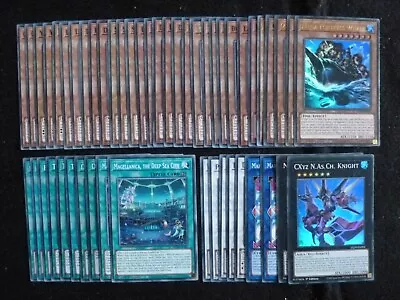 Yu-gi-oh 50 Card N.as.h. Knight / Water Deck  *ready To Play* • £13.80