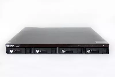 QNAP 1RU Slim 4 Bay NAS Rackmount Unit TS-459U-RP+ Redundant Psu Plex Server 6TB • $989