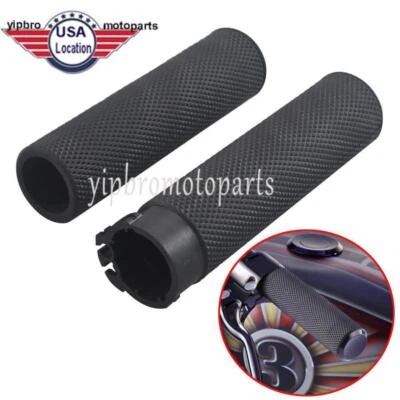 $9.94 • Buy Hand Grips Handlebar For Harley Sportster XL883 1200 Touring Dyna Softail V-Rod