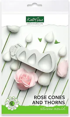 Flower Pro Rose Cones & Thorns Silicone Cake Decorating Mould (by Chef Nicholas • £17.64