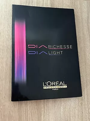 Loreal Dia Richesse Dialight Shade Colour Chart Book Swatch Hair Colour 2020 Run • £34.99