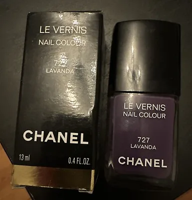 Chanel Le Vernis Lavanda 727 Purple Nail Polish Discontinued BNIB • £28