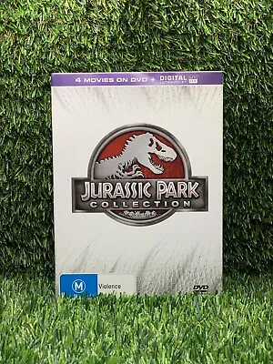 Jurassic Park Collection DVD Box Set 2015 Sci-Fi Region 4 Free Postage • $14.99