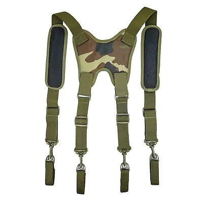 Tactical Harness Tactical Suspenders 1.5 Inch Police Suspenders Braces For Men • $21.58