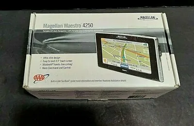 Magellan Maestro 4250 4.3  Bluetooth Portable GPS Navigator • $46.95