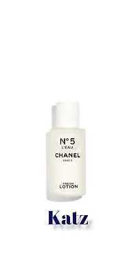 $70 • Buy CHANEL Paris No. 5 L'EAU Fresh Lotion 3.4oz Full Size NIB Sealed Limited Edition