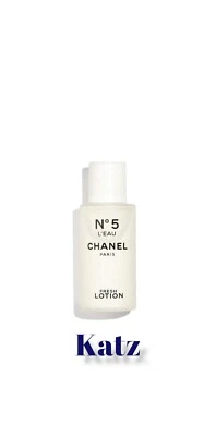 $75 • Buy CHANEL Paris No. 5 L'EAU Fresh Lotion 3.4oz Full Size NIB Sealed Limited Edition