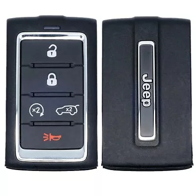 Oem 2021 2022 2023 Jeep Grand Cherokee L Smart Key Remote Fob M3nwxf0b1 68377534 • $64.95