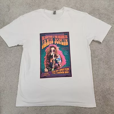 Janis Joplin Fillmore East Short Sleeve T-Shirt Large • $12.99