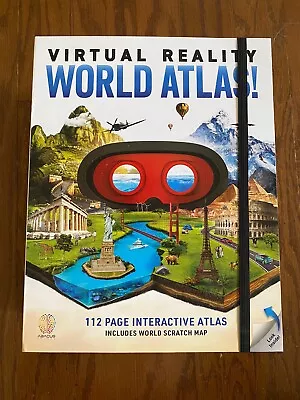 Virtual Reality World Atlas Interactive VR Atlas And STEM Learning Set NEW! • $22.75