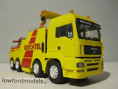 £110 • Buy Conrad MAN Brechtel Mastelift 8x4 Recovery Truck 1/50 Scale (new)