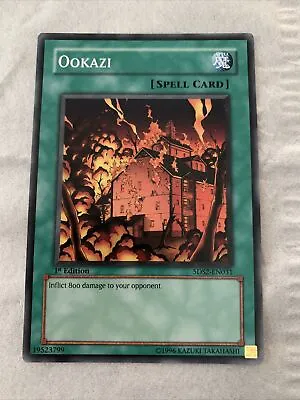 Ookazi 5DS2-EN031 Yu-Gi-Oh Common Card English New • £0.99