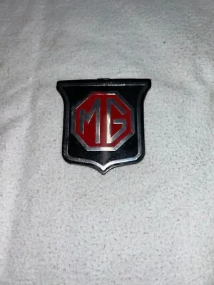 MGB Front GRILLE BADGE Emblem For 1962-1969 MGBGT MGC Grill Black And Red • $17.50