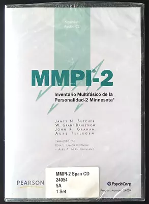 MMPI-2 Spanish Audio CD 24054 5A • $41.50