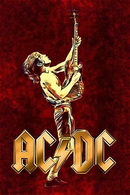 AC/DC 13  X 19  Reproduction Concert Poster Archival Quality 03 • $19.95