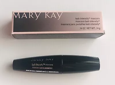 New In Box Mary Kay Lash Intensity Mascara Black #092104 Travel Size Fast Ship • $9.25