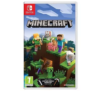 Minecraft Nintendo Switch Game Includes Super Mario Mash-Up Brand New Sealed EU • $29.95