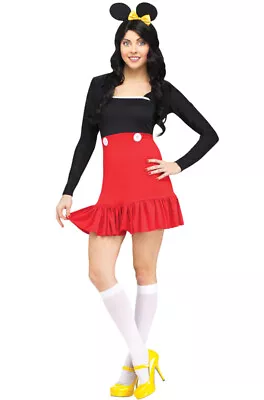 Brand New Miss Mikki Mickey Mouse Adult Costume • $21.35