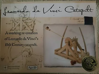 Leonardo Da Vinci Working Catapult Wooden Assembly Kit • $15