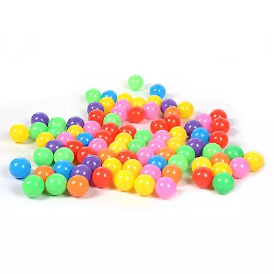 50pcs Soft Plastic Play Balls For Ball Pit Ocean Swim Pool Playpen Toy For Kids • $12.45