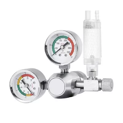 Aquarium CO2 Regulator Solenoid Valve Check Bubble Meter Counter Pressure Reduce • $36.99